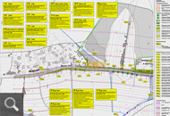 494 |  RP Stuttgart-Straßenplanung / Maßnahmenplan Blatt 1