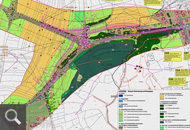 495 |  RP Stuttgart-Straßenplanung / LBP-Voruntersuchung - Bestands- und Konfliktplan