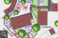 460  |  Friedhof Oberwälden - Lageplan zum Entwicklungskonzept 