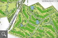 296  |  Golfanlagen Limburgerhof-Schifferstadt - Entwurfsplan der Gesamtanlage