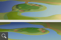 309  |  Golfanlagen Bissenmoor - Detailplan Bereich Grün 18