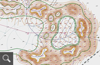 309  |  Golfanlagen Bissenmoor - Detailplan Bereich Grün 14